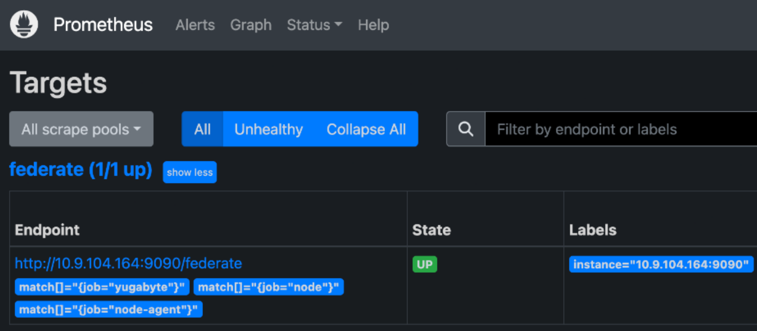 Verify Prometheus Verify Prometheus